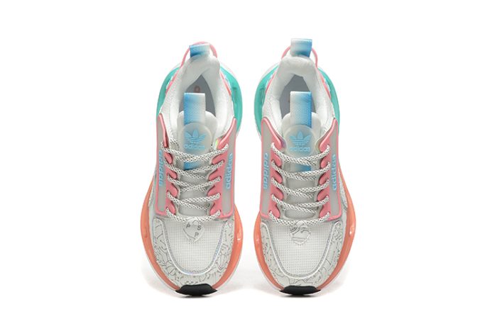 π Adidas Marathon 9 Running Sneakers β White & Green Neon