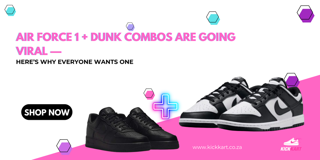 AIR FORCE 1 + DUNK COMBOS ARE GOING VIRAL — HERE’S WHY EVERYONE WANTS ONE!