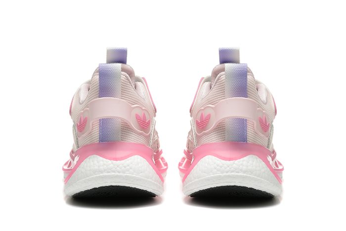 🌸 Adidas Marathon 9 Running Sneakers – White & Rose Pink