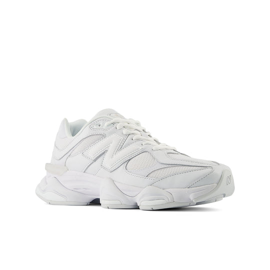 🤍 New Balance 9060 Lifestyle – Triple White (Women)