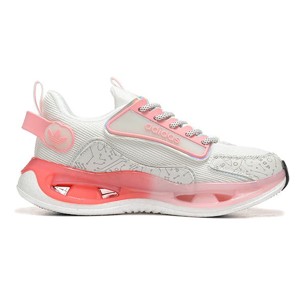 🌸 Adidas Marathon 9 Running Sneakers – White – Pinkrose