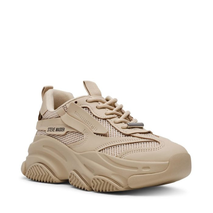 🤎 Steve Madden – Possession Sneaker – Tan Women