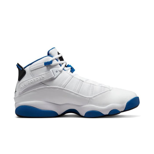 Air Jordan 6 Rings ‘White Dark Marina Blue’ Men Sneakers