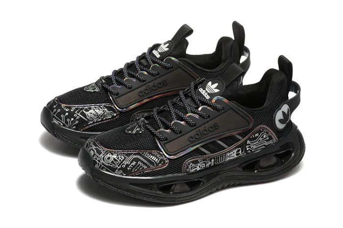 ⚫ Kids – Adidas Marathon 9 Running Sneakers – Black