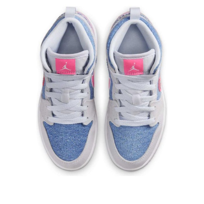 Nike Air Jordan 1 Mid SE ‘Denim Sequin’ Women